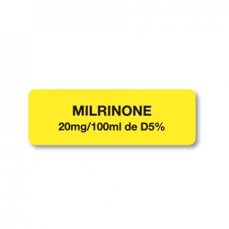 MILRINONE 20 mg/100 ml de D5%