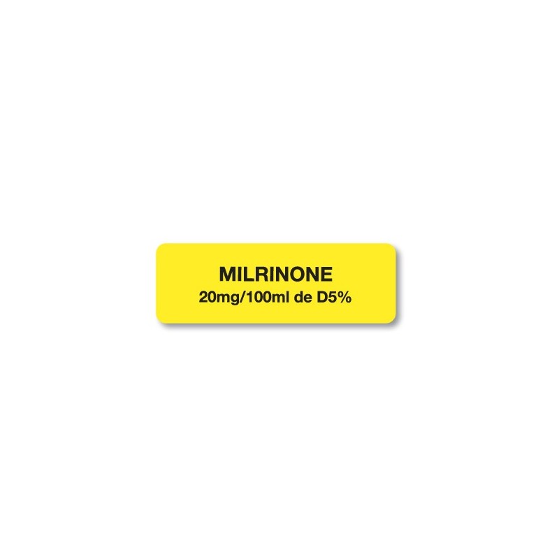 MILRINONE 20 mg/100 ml de D5%