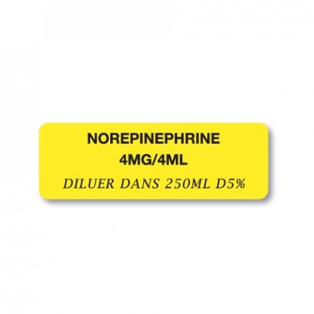 NOREPINEPHRINE 4mg/4ml