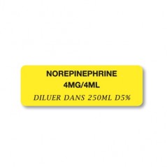 NOREPINEPHRINE 4 mg / 4 ml 