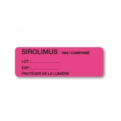 SIROLIMUS 1 MG / TABLET