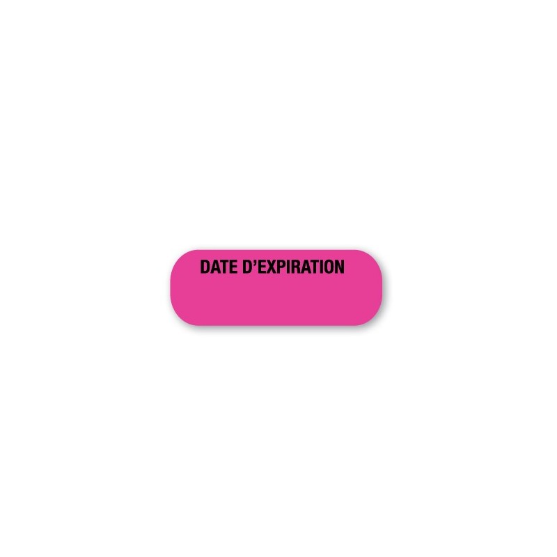 DATE D'EXPIRATION
