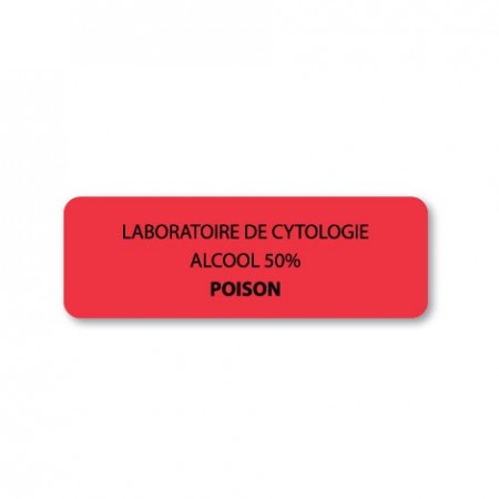 LABORATOIRE DE CYTOLOGIE - ALCOOL 50 % - POISON