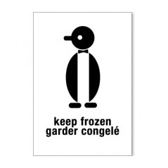 KEEP FROZEN - GARDER CONGELÉ