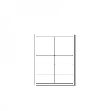 Sheet for laser printer - 10 labels