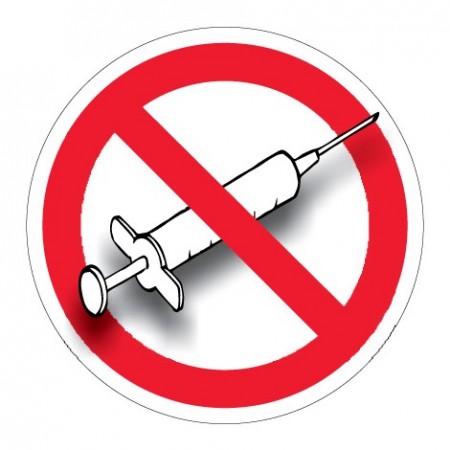 PROHIBITION - SYRINGE