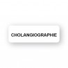 CHOLANGIOGRAPHIE