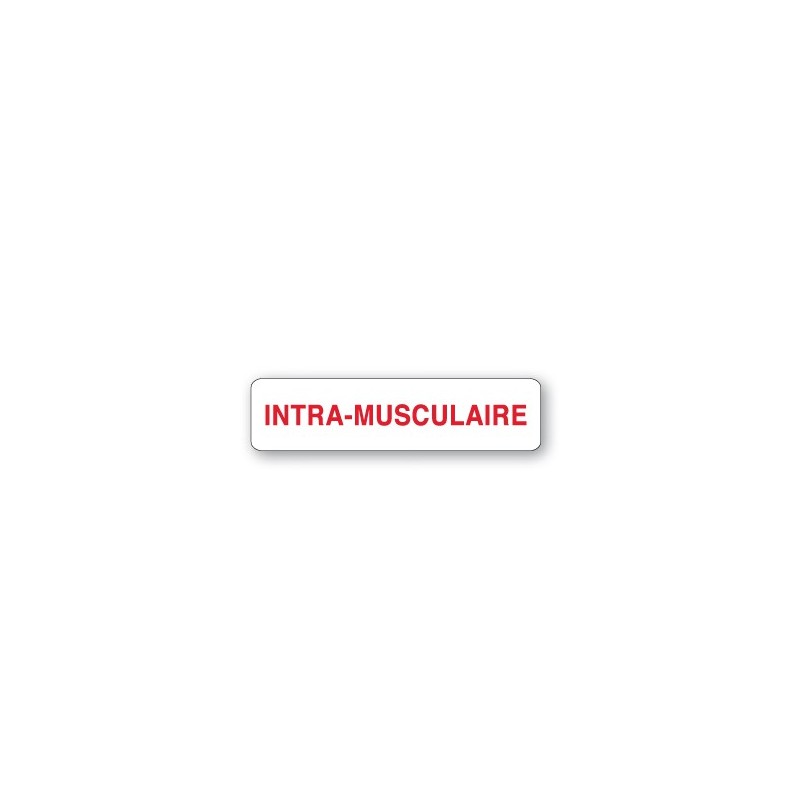 INTRA-MUSCULAIRE