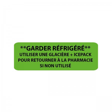 GARDER RÉFRIGÉRÉ