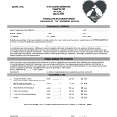 CONSENT FORM - VETERINARY