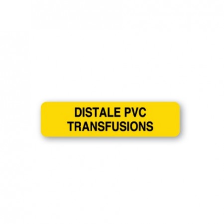 DISTALE PVC TRANSFUSIONS 