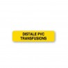 DISTALE PVC TRANSFUSIONS 