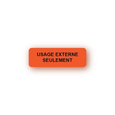 FOR EXTERNAL USE ONLY