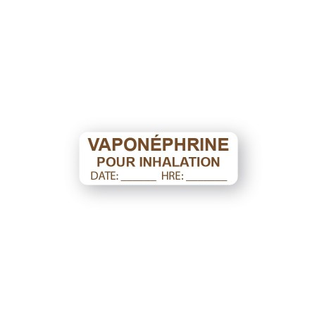 VAPONEPHRINE FOR INHALATION