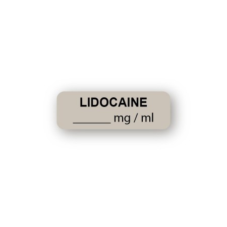 LIDOCAINE mg/ml