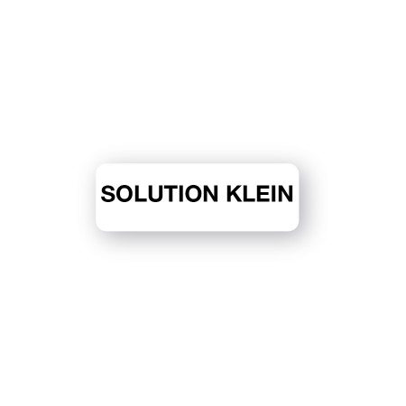 SOLUTION KLEIN