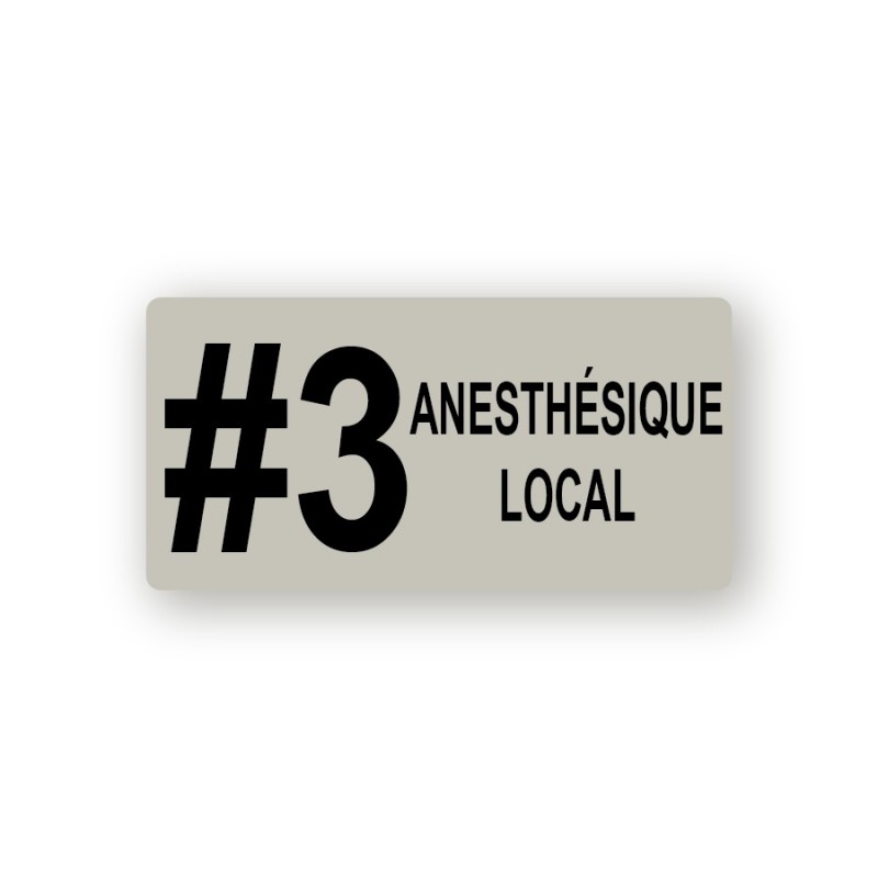 LOCAL ANESTHETIC