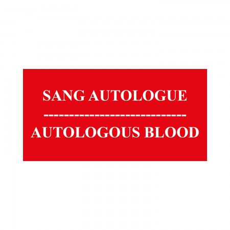 AUTOLOGOUS BLOOD - AUTOLOGOUS BLOOD