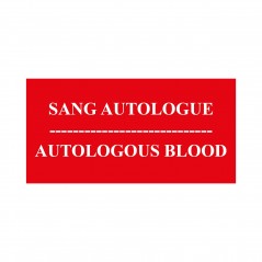 AUTOLOGOUS BLOOD - AUTOLOGOUS BLOOD
