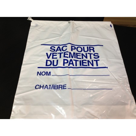 SAC POUR VÊTEMENTS DU PATIENT