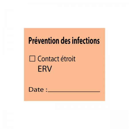 PRÉVENTION DES INFECTIONS - CONTACT ÉTROIT ERV