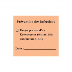 INFECTION PREVENTION - USER WITH VANCOMYCIN-RESISTANT ENTEROCOCCUS
