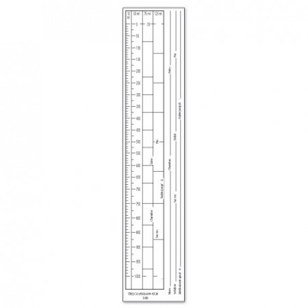 ADHESIVE RULER (TIME BAND) 1000 ml