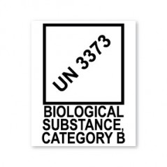 UN 3373 - BIOLOGICAL SUBSTANCE CATEGORY B