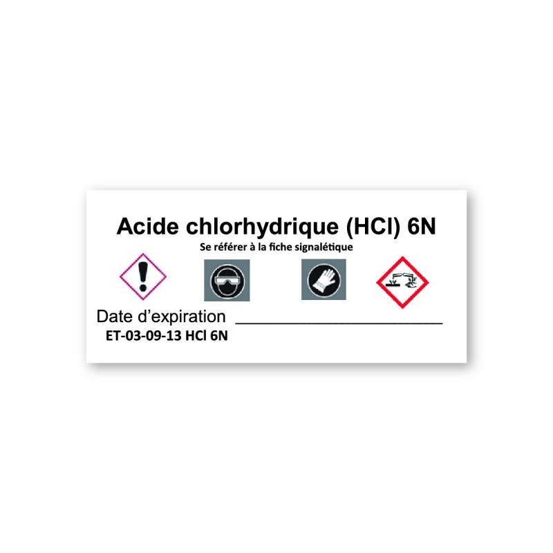 HYDROCHLORIC ACID 6N
