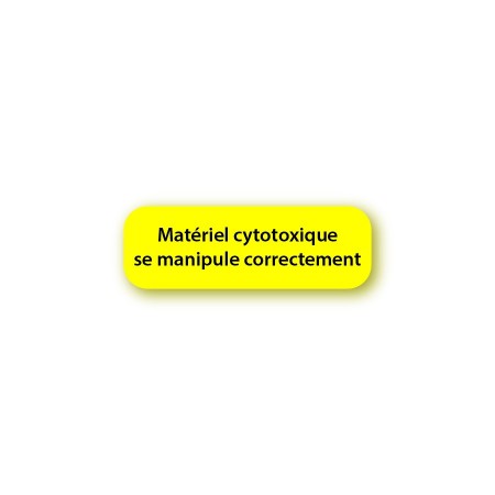 CYTOTOXIC MATERIAL - HANDLE PROPERLY
