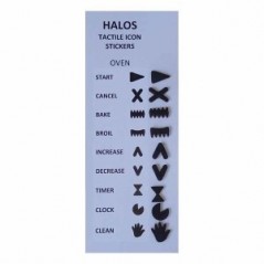 HALOS -- PAVÉS TACTILES POUR ÉLECTROMÉNAGERS