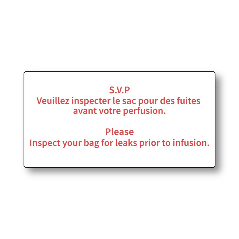 Please inspect your bag - Please Inspect your bag