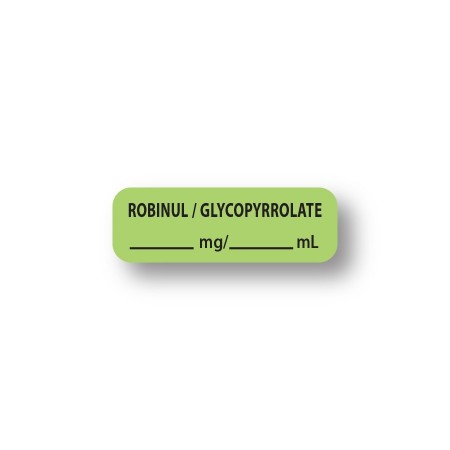 ROBINUL / GLYCOPYRROLATE mg/mL