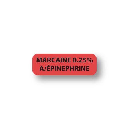 MARCAINE 0.25% A/ÉPINEPHRINE