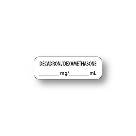DECADRON / DEXAMÉTHASONE