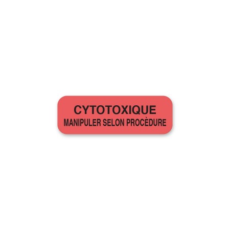 CYTOTOXIC - HANDLE ACCORDING TO PROCEDURE