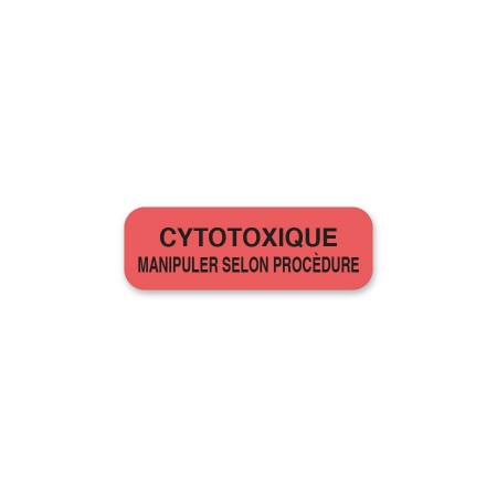 CYTOTOXIQUE - MANIPULER SELON PROCÉDURE