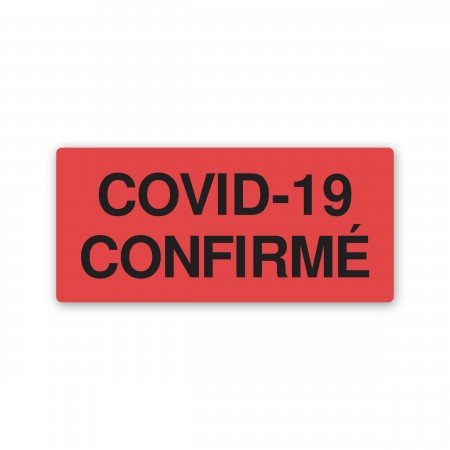 COVID-19 CONFIRMÉ