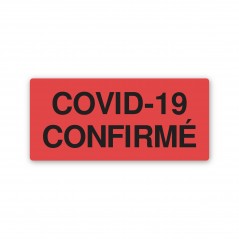COVID-19 CONFIRMED