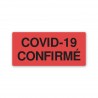COVID-19 CONFIRMÉ