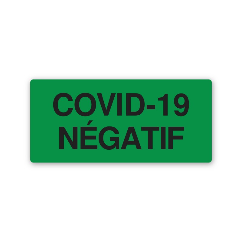 COVID-19 NÉGATIF