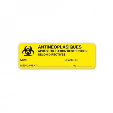 ANTINEOPLASTICS - AFTER USE DESTRUCTION ACCORDING TO DIRECTIVES