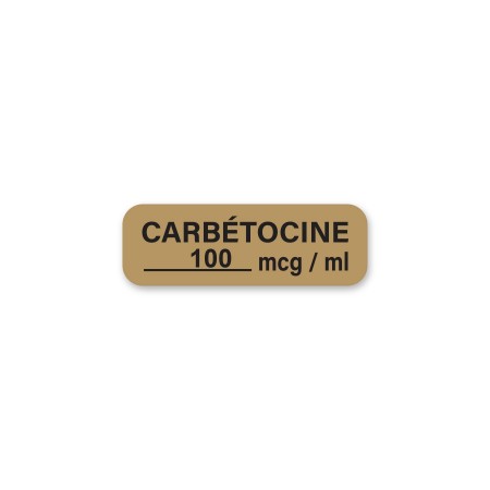 CARBÉTOCINE 100 mcg/ml