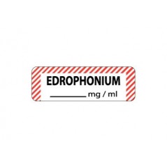 Edrophonium mg/ml