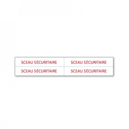 SCEAU SÉCURITAIRE