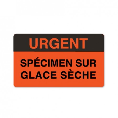 URGENT - SPECIMEN ON DRY ICE