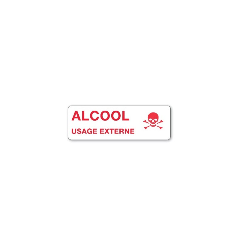 ALCOOL - USAGE EXTERNE