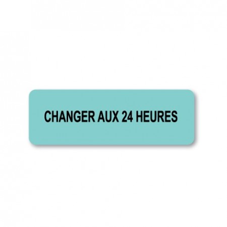 CHANGER AUX 24 HEURES