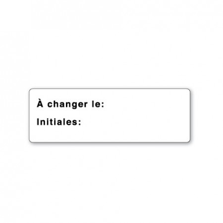 TO CHANGE ON: