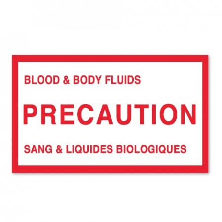 BLOOD & BODY FLUIDS - PRECAUTION - SANG & LIQUIDES BIOLOGIQUES